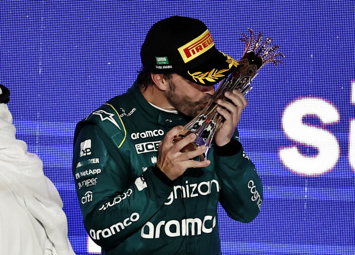 Formula 1 Suudi Arabistan Grand Prix'sinde Fernando Alonso, yeniden üçüncü oldu