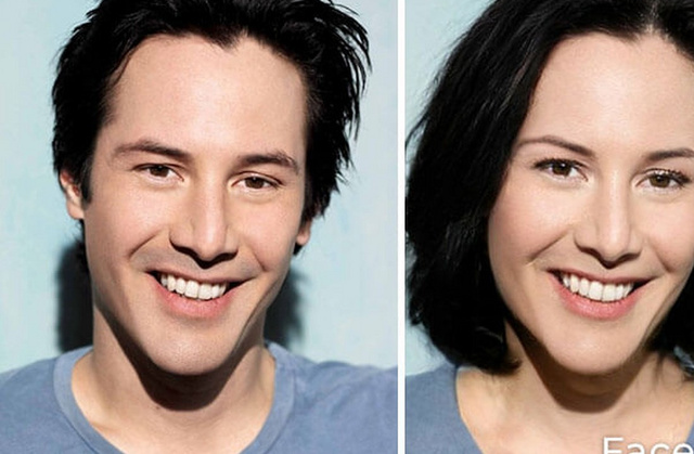 Hollywood'un ünlü aktörleri ve aktrisleri cinsiyetleri farklı olsaydı nasıl görünürlerdi?