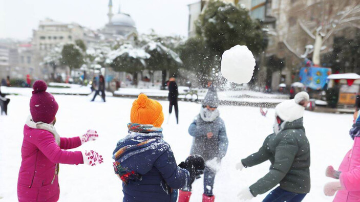 İstanbul'dan kar manzaraları!  İşte yapay zekanın görüşün İstanbul