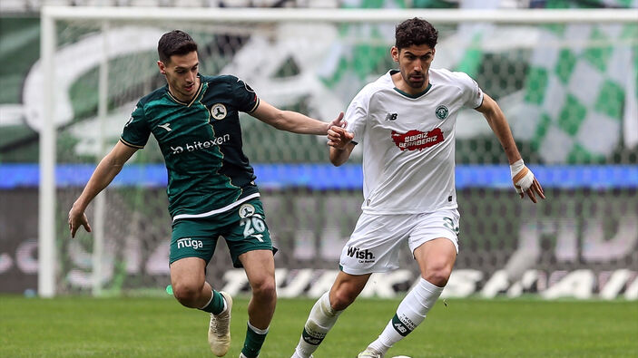 Konyaspor ile Giresunspor golsüz berabere kaldı