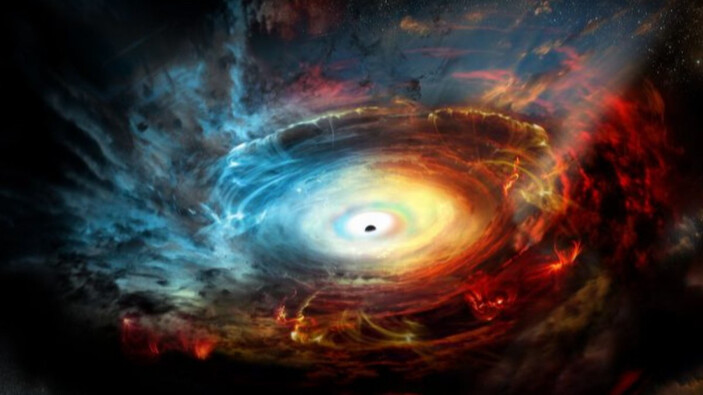 NASA, çarpışmak üzere olan 4 kara deliği gözlemledi